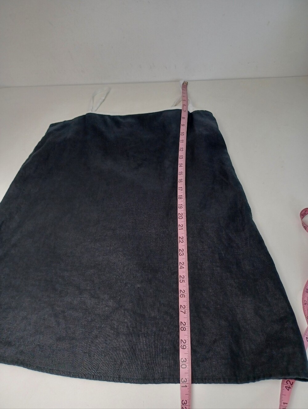 Reformation Lainey Linen Mini Dress Size 8 Women Sleeveless Black White Preppy - Picture 9 of 16